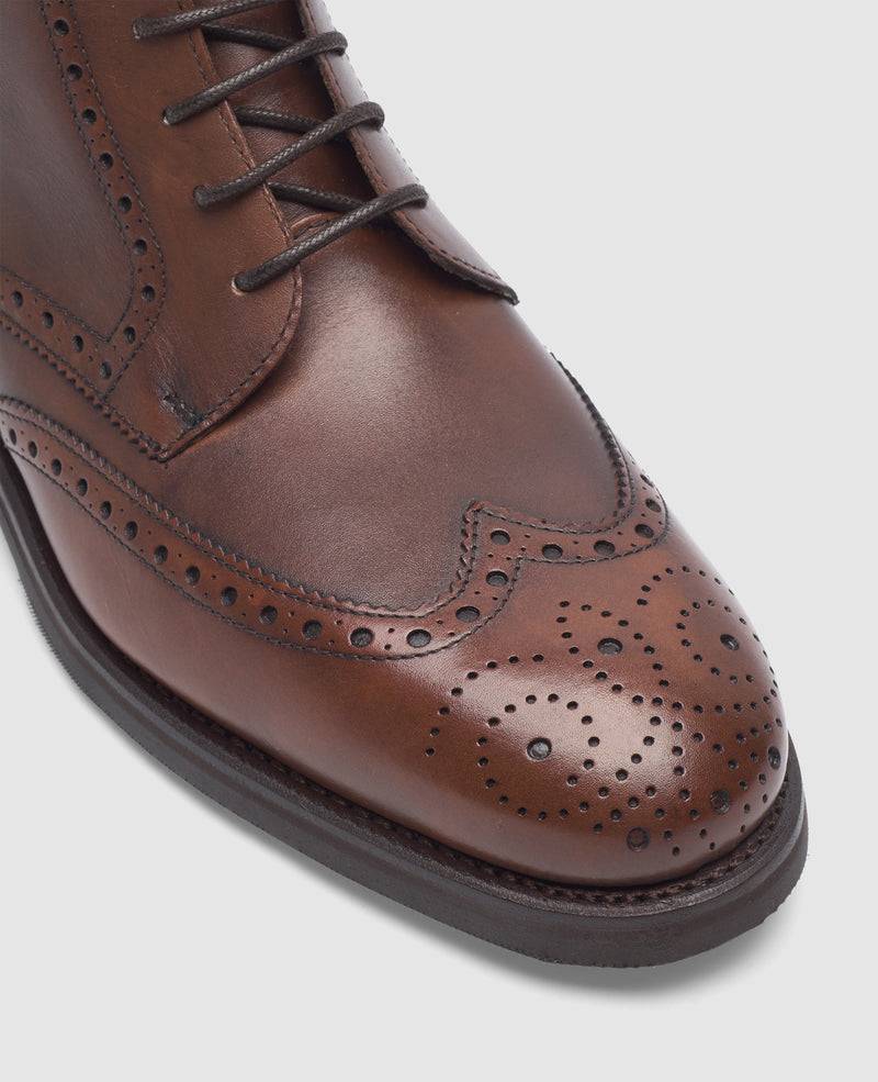 Shoepassion Winston FBDB2 Derby Boot in Mittelbraun - Henry Stevens Shoepassion Kostenlose Rückgabe
