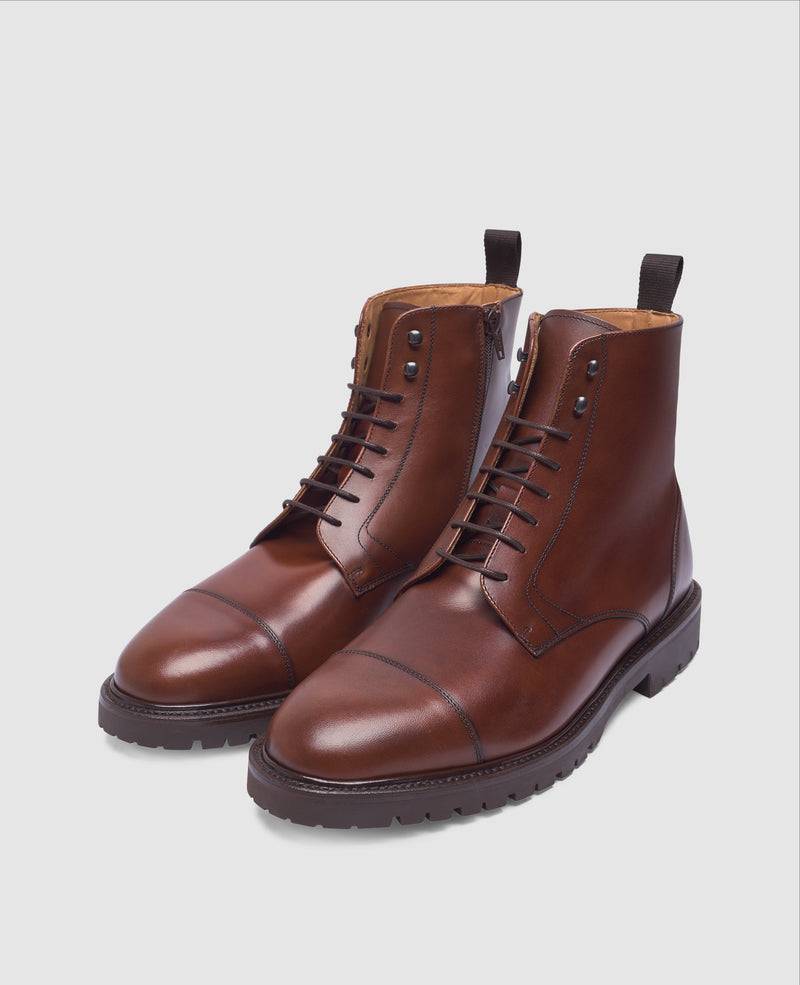 Shoepassion Jones CDB3 Derby Boot in Mittelbraun - Henry Stevens Shoepassion Letzte 3 Tage