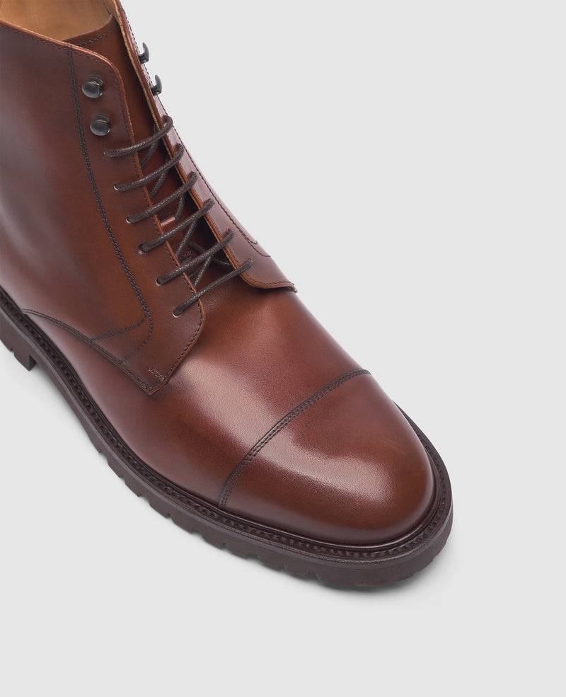 Shoepassion Jones CDB3 Derby Boot in Mittelbraun - Henry Stevens Shoepassion Letzte 3 Tage
