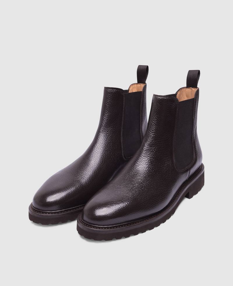 Shoepassion Winston CB6 Chelsea Boot in Dunkelbraun - Henry Stevens Shoepassion Fabrikladen