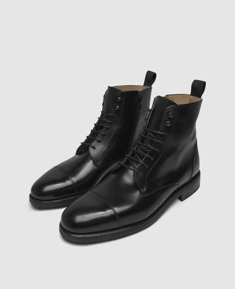 Shoepassion Winston CDB2 Derby Boot in Schwarz - Henry Stevens Shoepassion Speichern exportieren