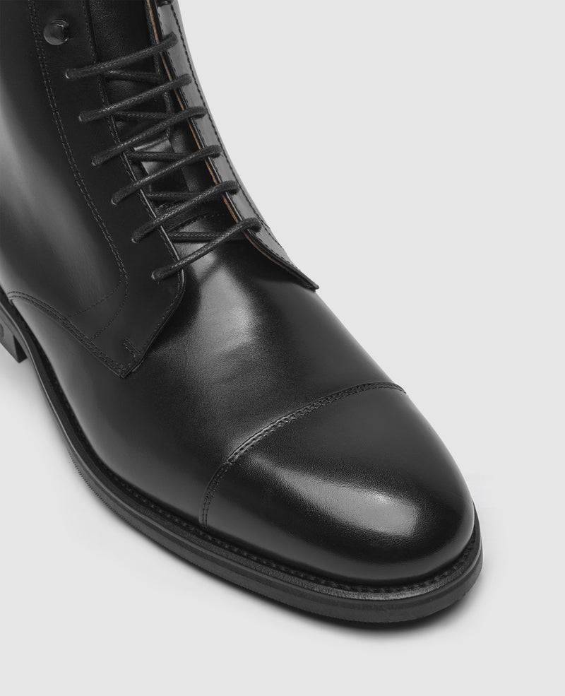 Shoepassion Winston CDB2 Derby Boot in Schwarz - Henry Stevens Shoepassion Speichern exportieren