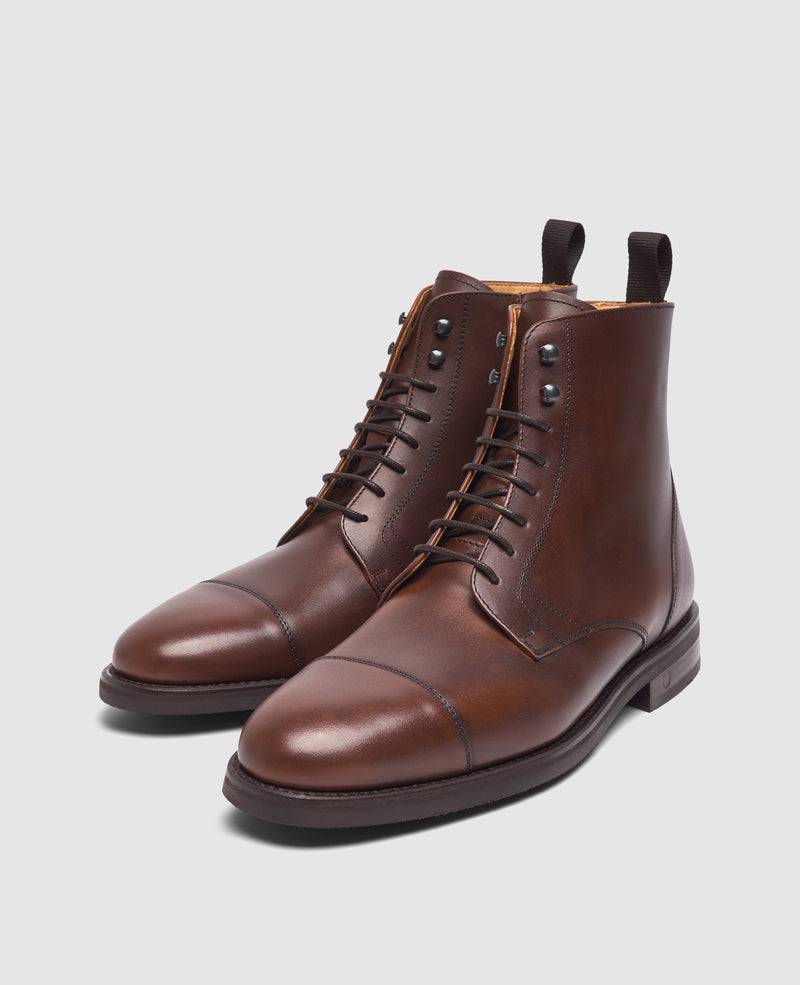 Shoepassion Winston CDB2 Derby Boot in Mittelbraun - Henry Stevens Shoepassion Black Friday Preise