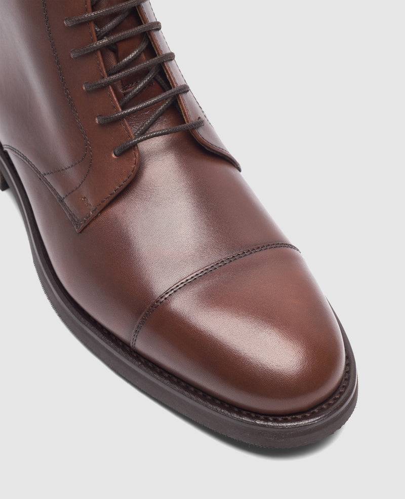 Shoepassion Winston CDB2 Derby Boot in Mittelbraun - Henry Stevens Shoepassion Black Friday Preise
