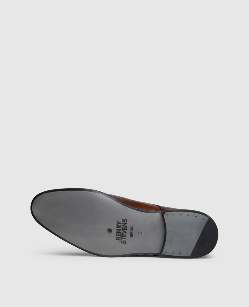 Shoepassion Rahmengenähter Plain Derby Herrenschuh aus Leder Henry Stevens Shoepassion Rabatte dieses Monats