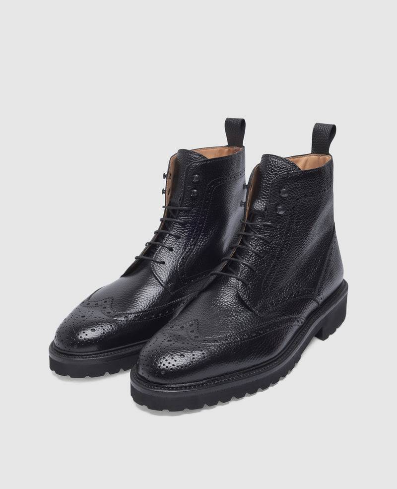 Shoepassion Winston FBDB6 Derby Boot in Schwarz - Henry Stevens Shoepassion Auslauf