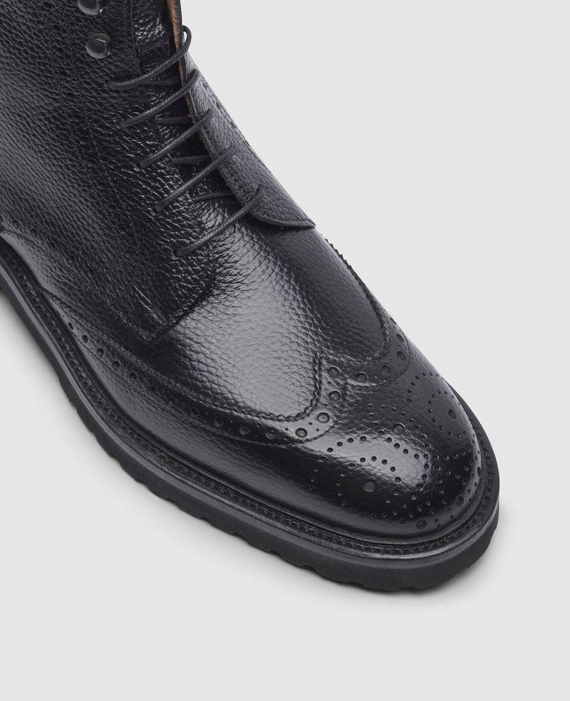 Shoepassion Winston FBDB6 Derby Boot in Schwarz - Henry Stevens Shoepassion Auslauf