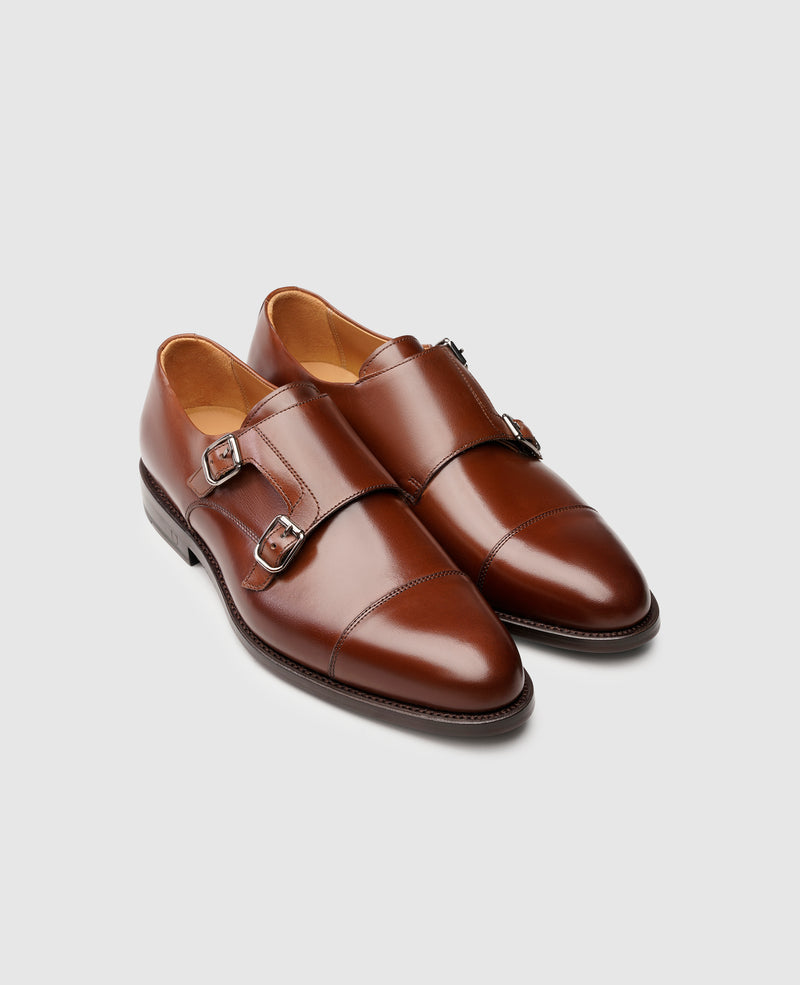 Shoepassion Rahmengenähter Doppel-Monkstrap Herrenschuh Henry Stevens Shoepassion Hotsell