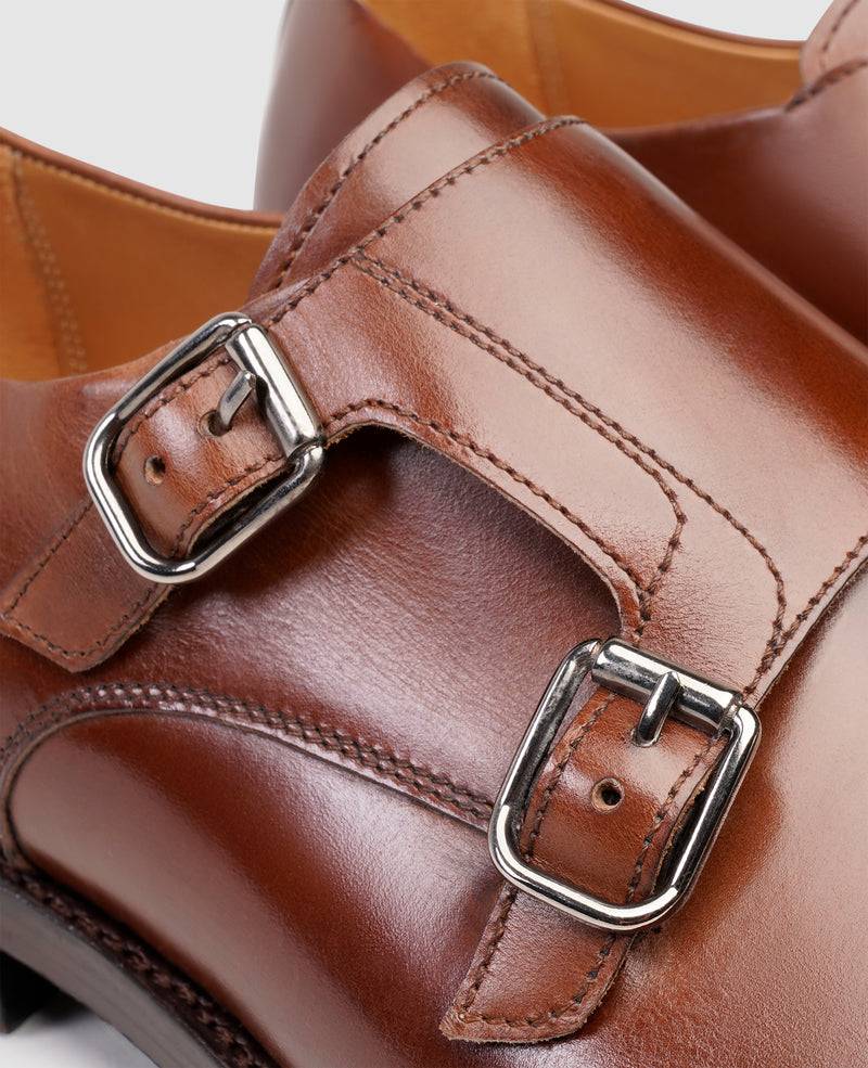 Shoepassion Rahmengenähter Doppel-Monkstrap Herrenschuh Henry Stevens Shoepassion Hotsell