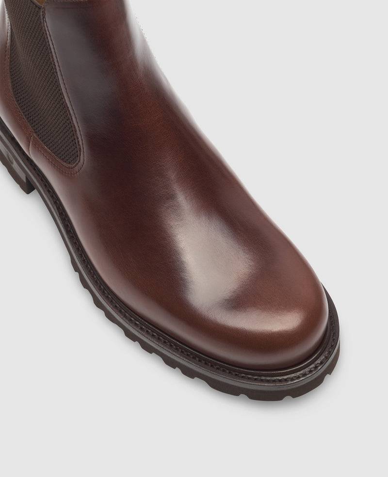 Shoepassion Harry CB5 Chelsea Boot in Dunkelbraun - Henry Stevens Shoepassion im Angebot