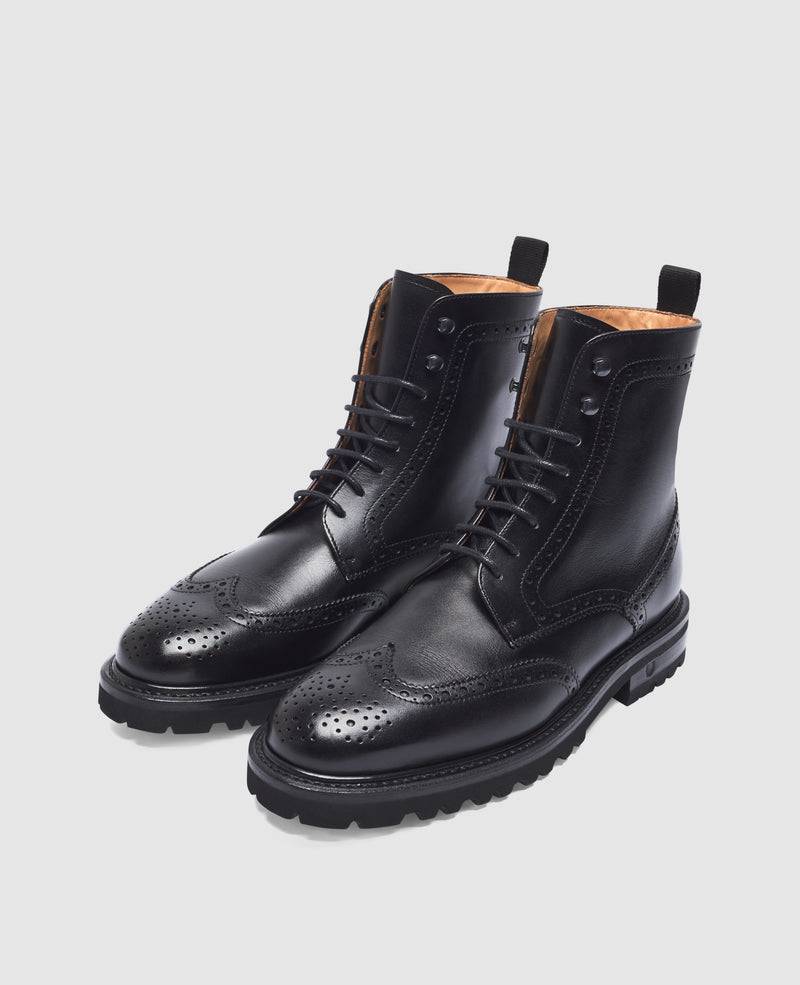 Shoepassion Bonnie FBDB5 Derby Boot in Schwarz - Henry Stevens Shoepassion Rabatt