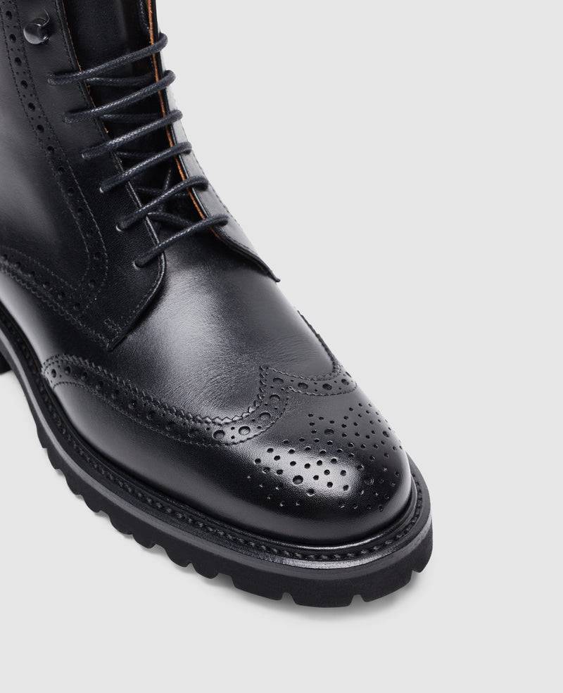 Shoepassion Bonnie FBDB5 Derby Boot in Schwarz - Henry Stevens Shoepassion Rabatt