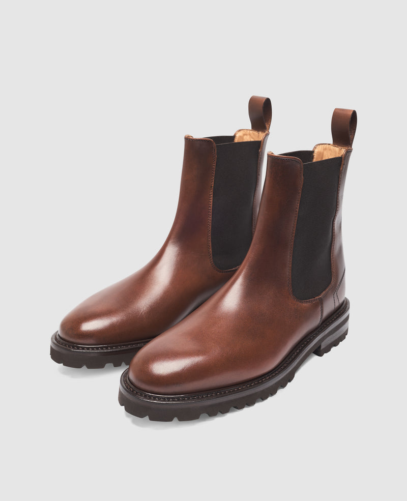 Shoepassion Bonnie CB5 Chelsea Boot in Mittelbraun - Henry Stevens Shoepassion Großer Ausverkauf