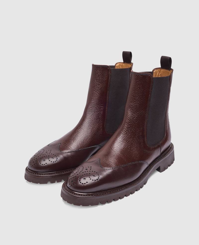 Shoepassion Bonnie FBCB3 Chelsea Boot in Dunkelbraun - Henry Stevens Shoepassion Begrenztes Angebot