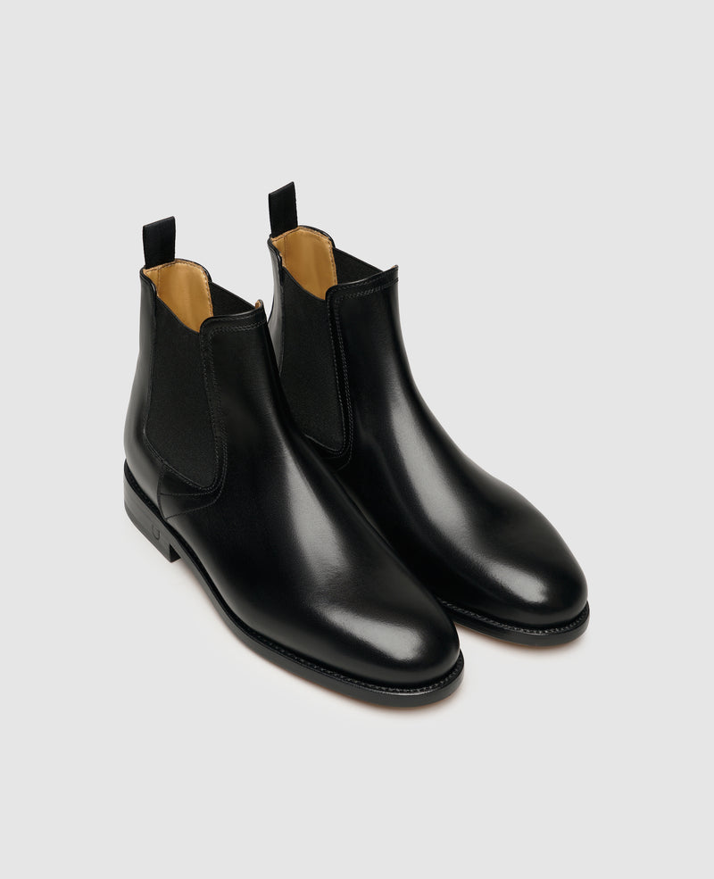 Shoepassion Rahmengenähter Damen Chelsea Boot aus Kalbsleder Henry Stevens Shoepassion Osterangebot