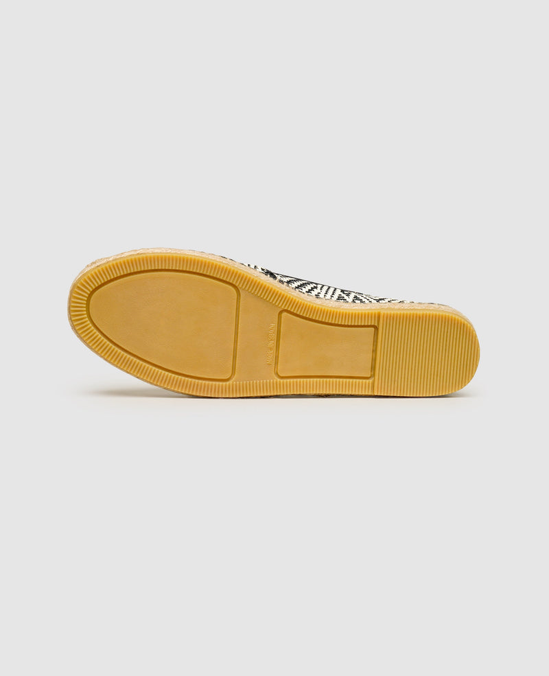 Shoepassion Gemusterte Espadrilles aus Textil Henry Stevens Shoepassion Vatertagsangebot