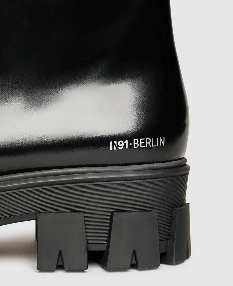 Shoepassion Leder-Schnürstiefelette mit Plateausohle für Damen N91 Shoepassion Valentinstagsangebot