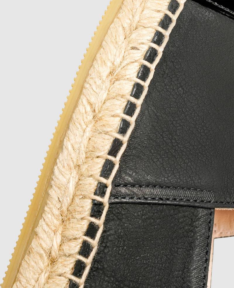 Shoepassion Damen-Espadrilles aus Nubuk und Lackleder Henry Stevens Shoepassion Top Angebot