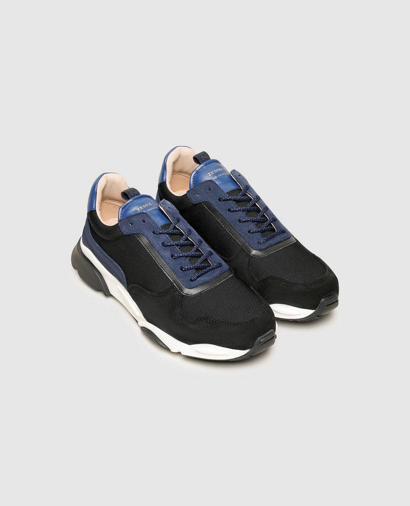 Shoepassion Dynamische Herren-Sneaker aus Leder und Textil| Zespà Shoepassion Sonderangebote