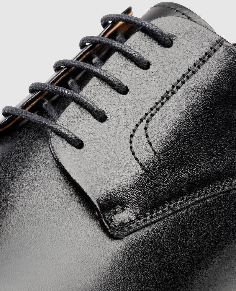 Shoepassion Rahmengenähter Captoe Derby Herrenschuh aus Leder Henry Stevens Shoepassion Letzte 2 Tage