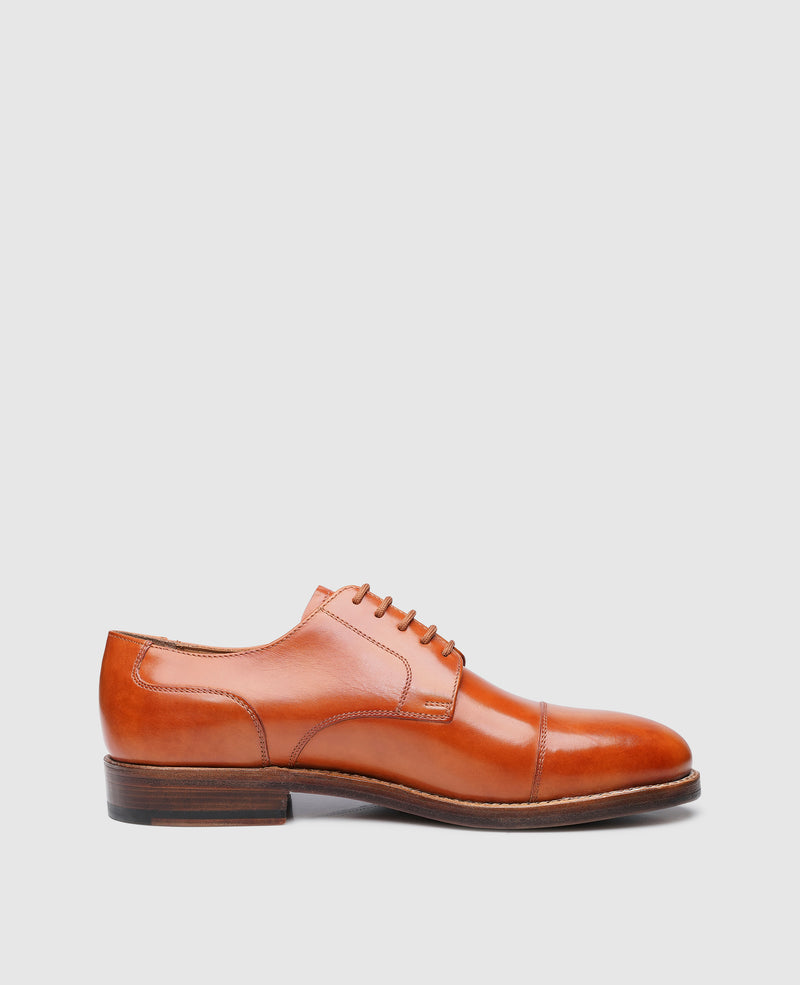 Shoepassion Heinrich Dinkelacker Captoe Derby aus Toscana Calf Shoepassion Jubiläumsangebot