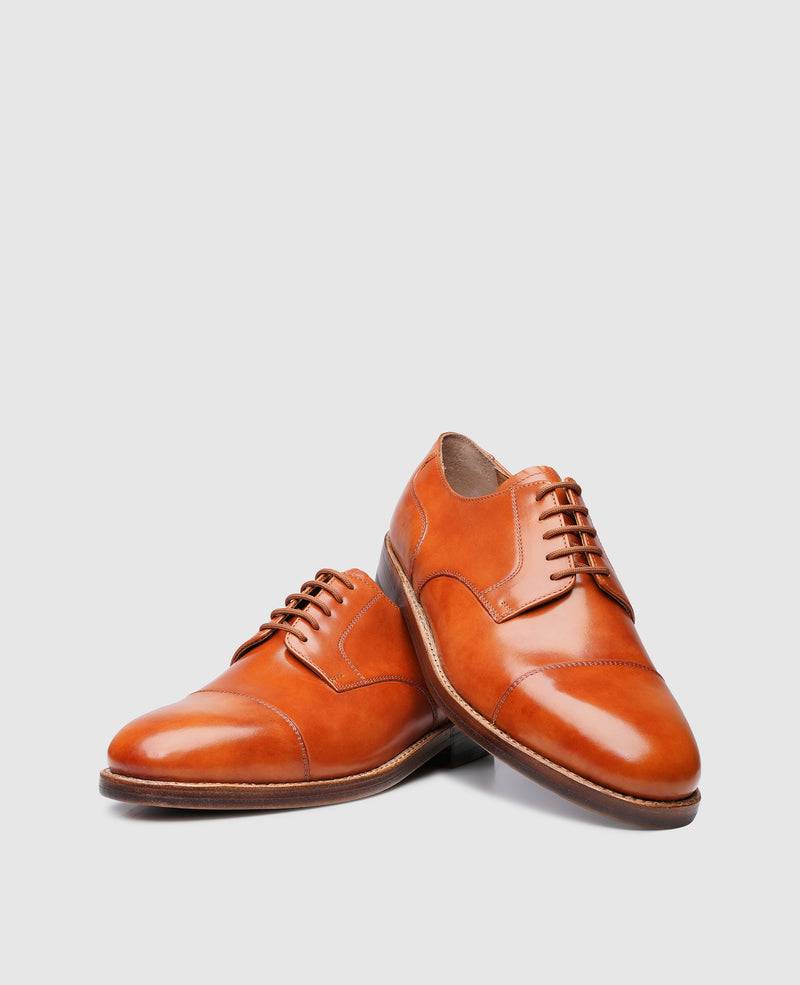 Shoepassion Heinrich Dinkelacker Captoe Derby aus Toscana Calf Shoepassion Jubiläumsangebot
