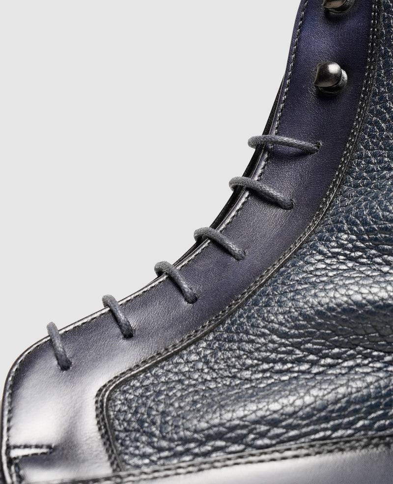 Shoepassion Gefütterte Herren Winter-Boots aus Hirschleder Henry Stevens Shoepassion Lagerräumung