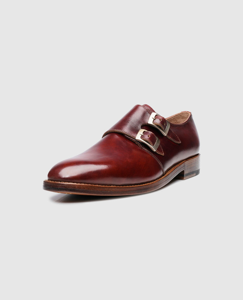 Shoepassion Heinrich Dinkelacker Doppel-Monkstrap für Herren aus Toscana Calf Shoepassion Riesige Rabatte