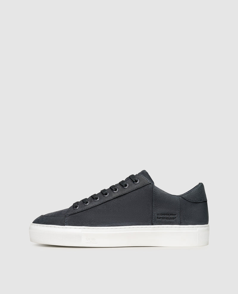 Shoepassion Herren Low-Top Sneaker aus Rauleder HUB bei Shoepassion zollfrei