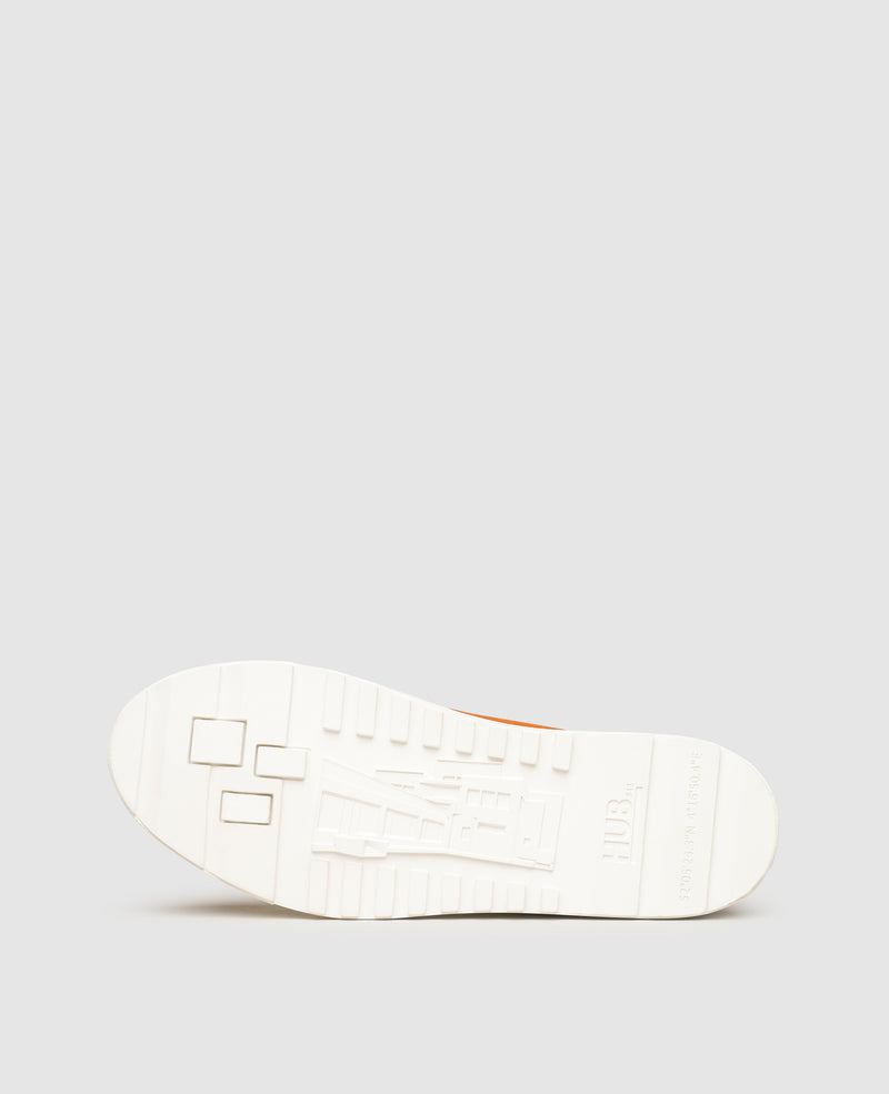 Shoepassion Herren High-Top Sneaker aus Rauleder HUB bei Shoepassion Outlet