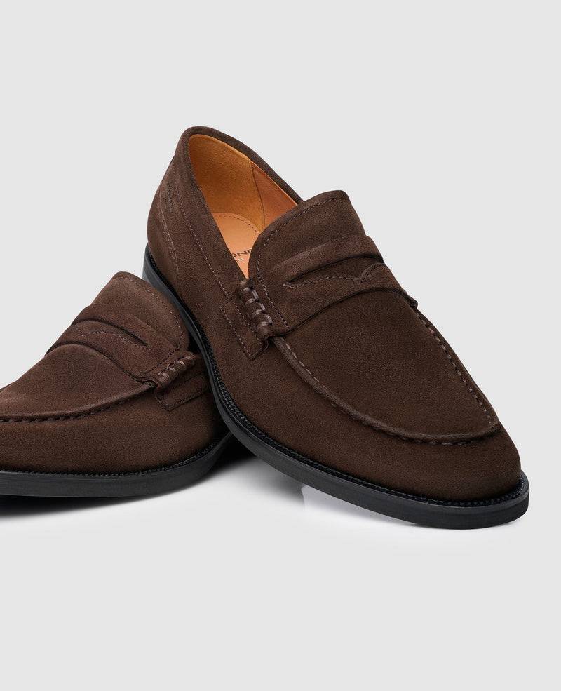 Shoepassion Penny Loafer für Herren aus Velours von Vagabond Shoepassion Verkauf