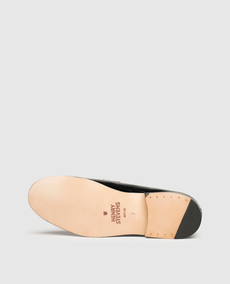 Shoepassion Rahmengenähter Blücher Damenschuh aus Lackleder Henry Stevens Shoepassion Lagerräumung