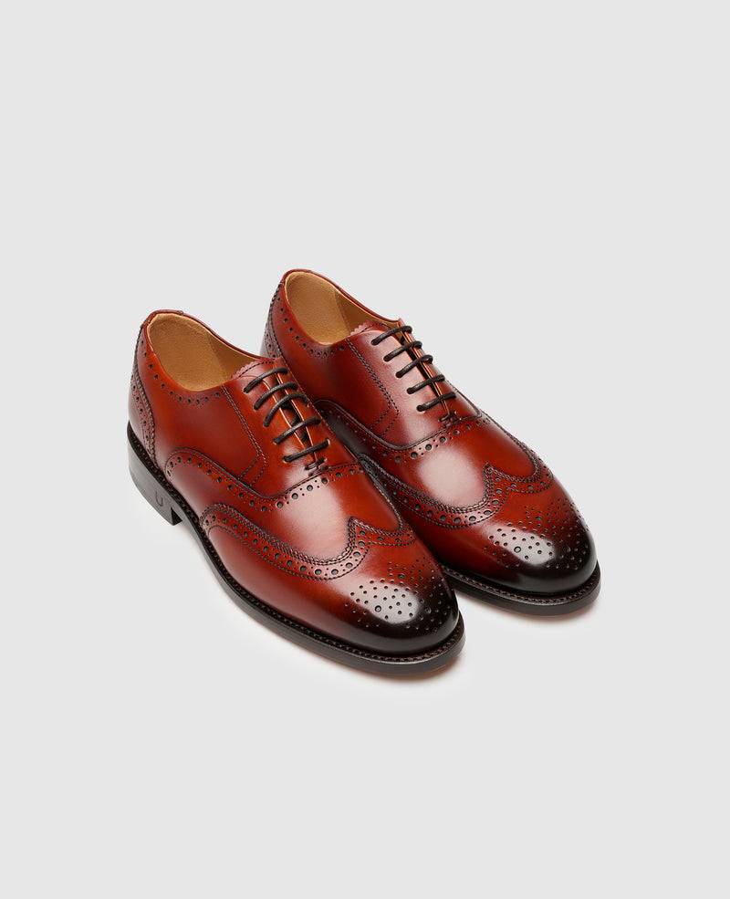 Shoepassion Rahmengenähter Full-Brogue Oxford Damenschuh Henry Stevens Shoepassion Tägliche Deals