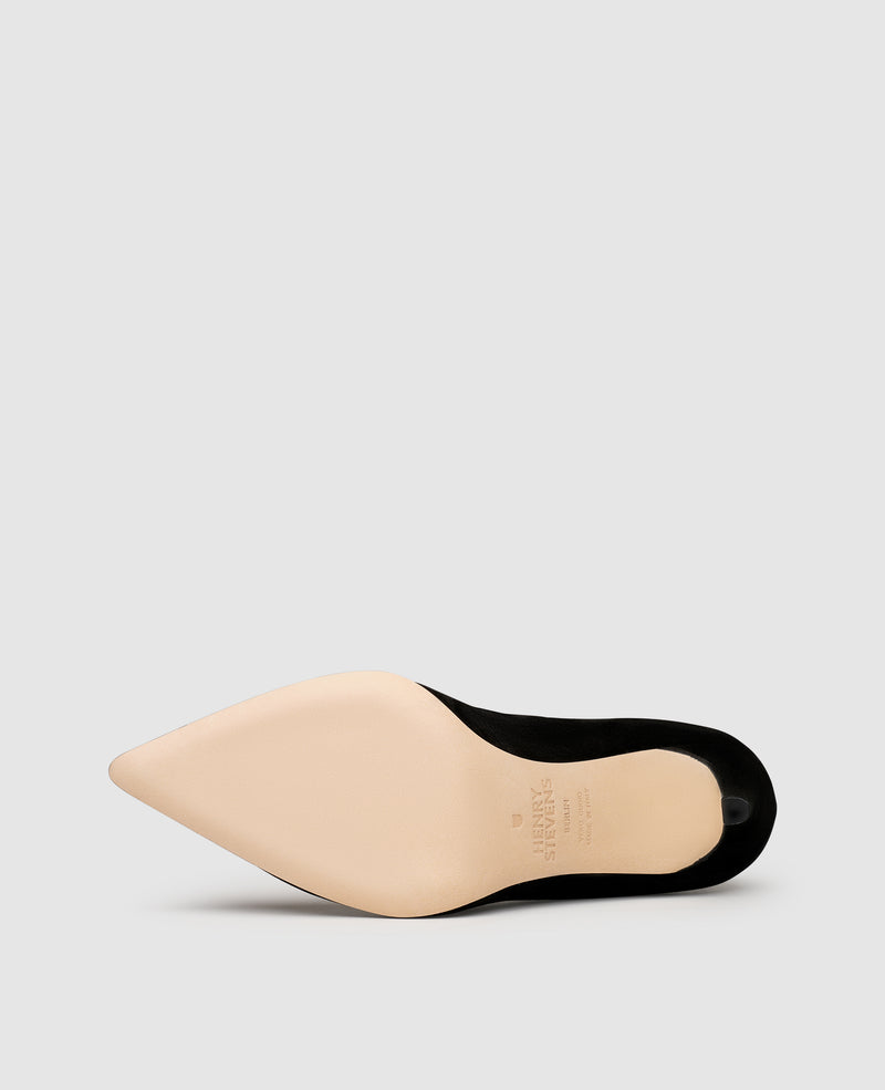 Shoepassion Klassische Damen-Pumps aus samtigem Ziegenleder| Henry Stevens Shoepassion Riesige Ersparnisse