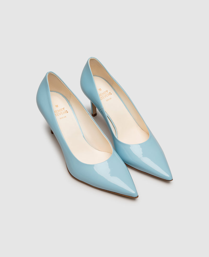 Shoepassion Handgefertigte Damen-Pumps aus Lackleder| Henry Stevens Shoepassion VIP-Rabatte