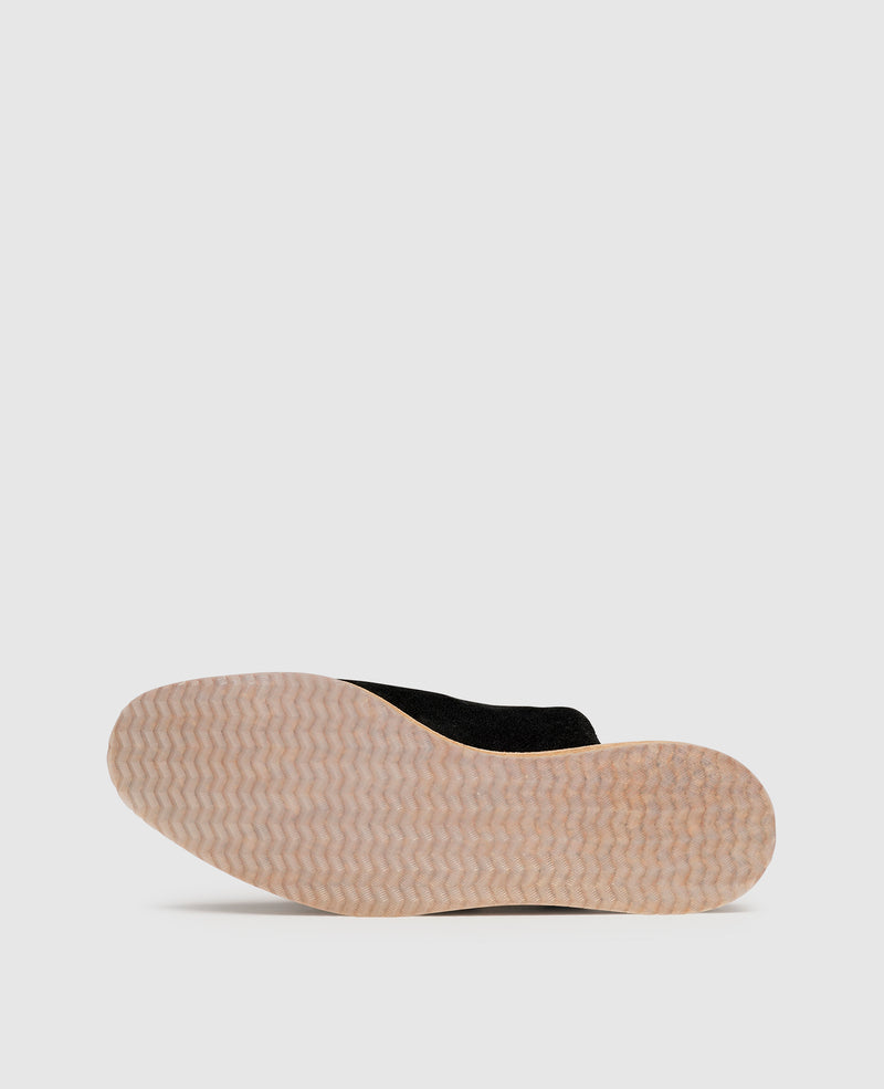 Shoepassion Leichte Damen-Mules mit Velours & Korksohle Henry Stevens Shoepassion Begrenzte Freigabe
