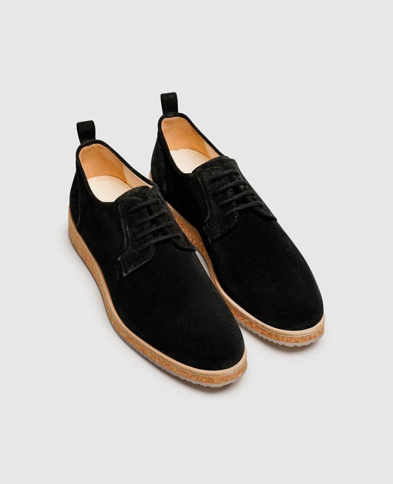 Shoepassion Modische Damen-Schnürschuhe mit Korksohle Henry Stevens Shoepassion Zeitbegrenzte Promotion