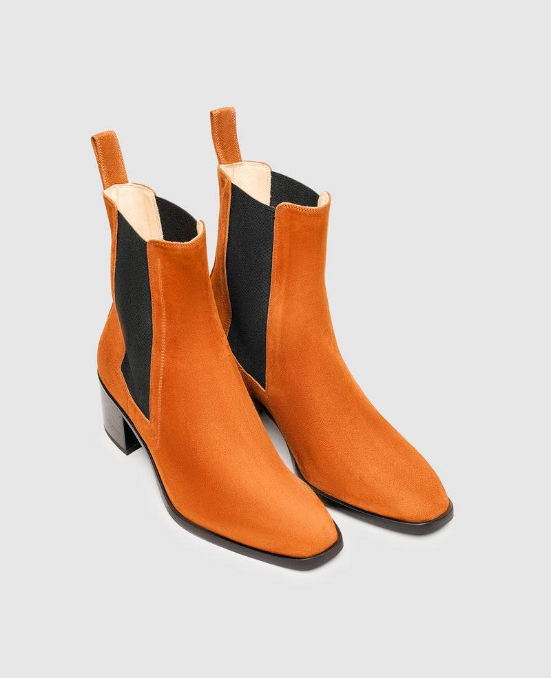Shoepassion Chelsea Boot für Damen aus Ziegenvelours Henry Stevens Shoepassion Bis zu 50% Rabatt