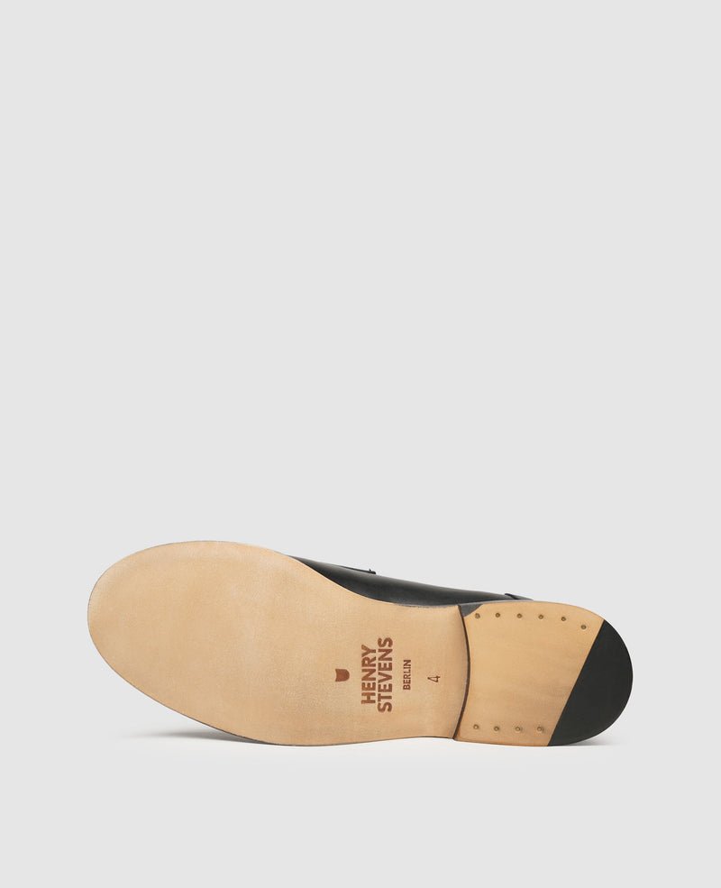 Shoepassion Handgefertigter Fringe Loafer für Damen Henry Stevens Shoepassion Nur noch ein Tag übrig
