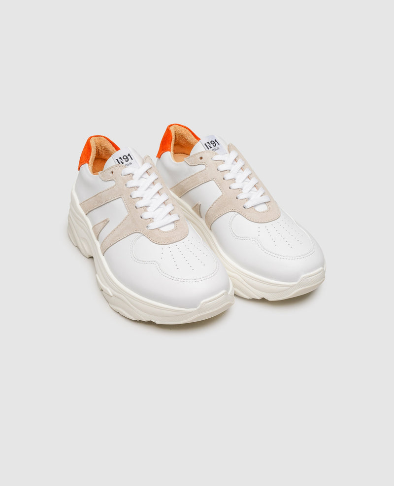 Shoepassion Sportliche Damen-Sneaker aus Leder N91 bei SHOEPASSION Shoepassion Clearance-Verkauf