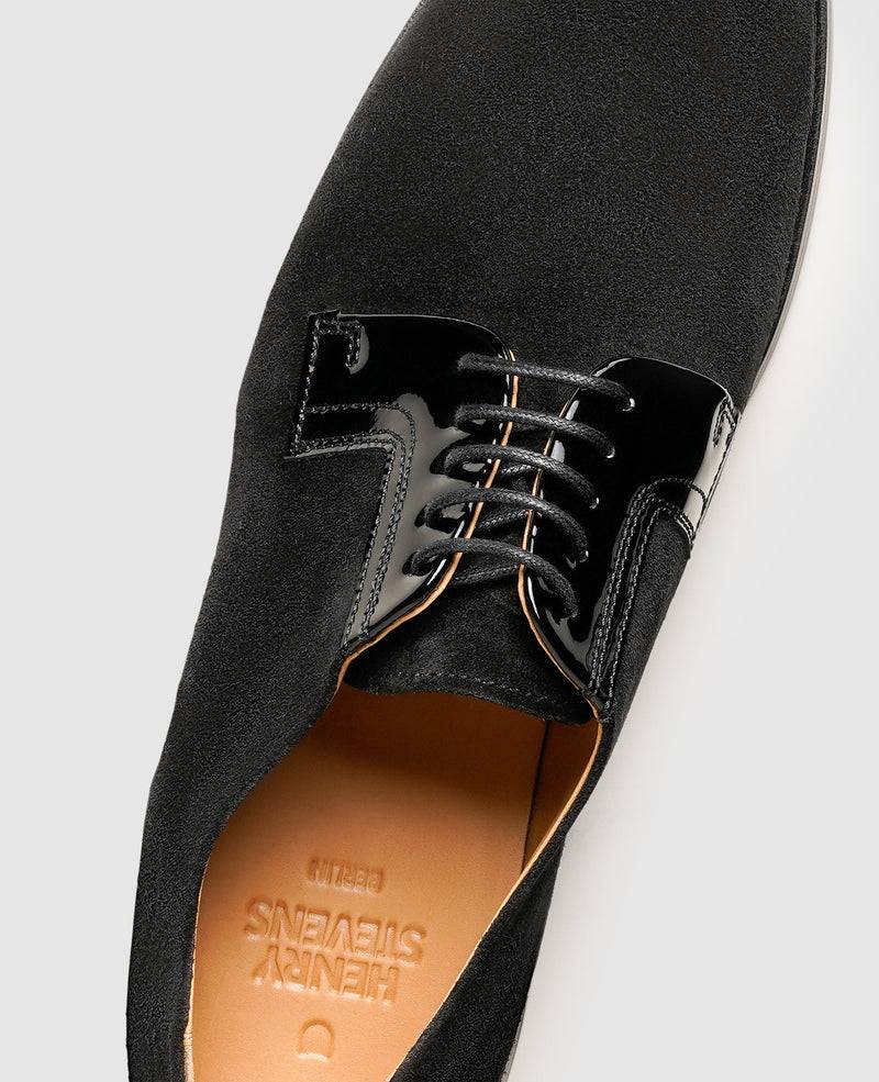Shoepassion Handgefertigte Vollleder Plain Blücher für Damen Henry Stevens Shoepassion Fabrikladen