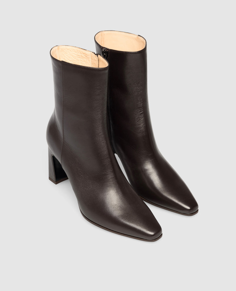 Shoepassion Madison ZB Damen Zip-Boot in Braun Shoepassion Begrenzt auf 3 Tage