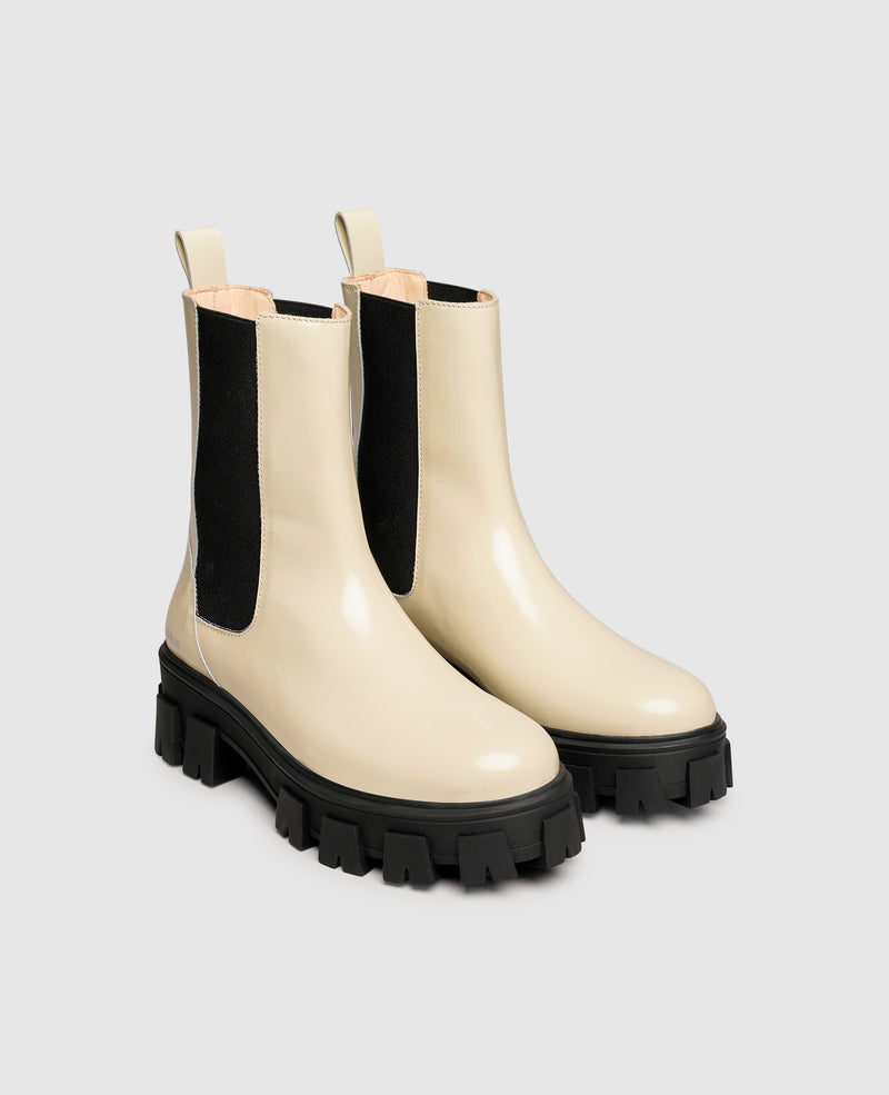 Shoepassion Chelsea-Boots aus Glattleder mit Plateausohle für Damen N91 Shoepassion Black Friday Preise