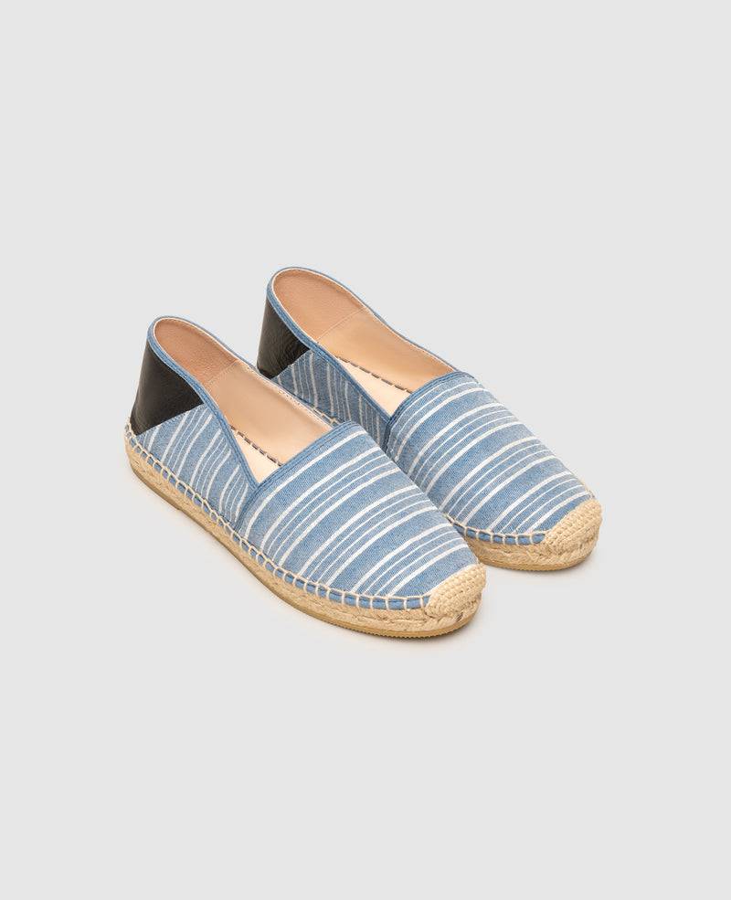 Shoepassion Gemusterte Espadrilles aus Textil Henry Stevens Shoepassion zollfrei