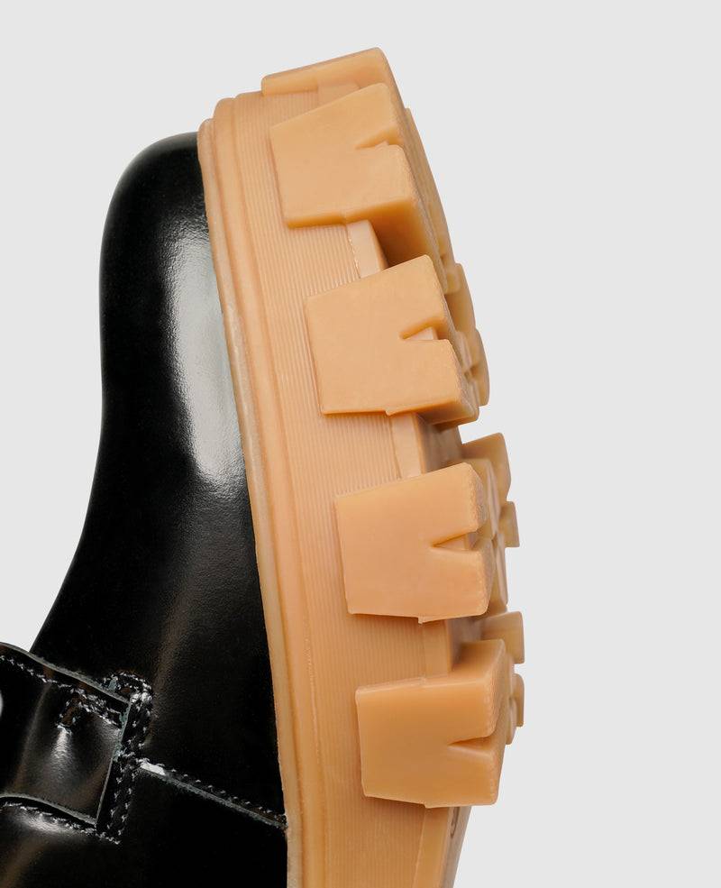 Shoepassion Leder-Schnürstiefelette mit Plateausohle für Damen N91 Shoepassion Online