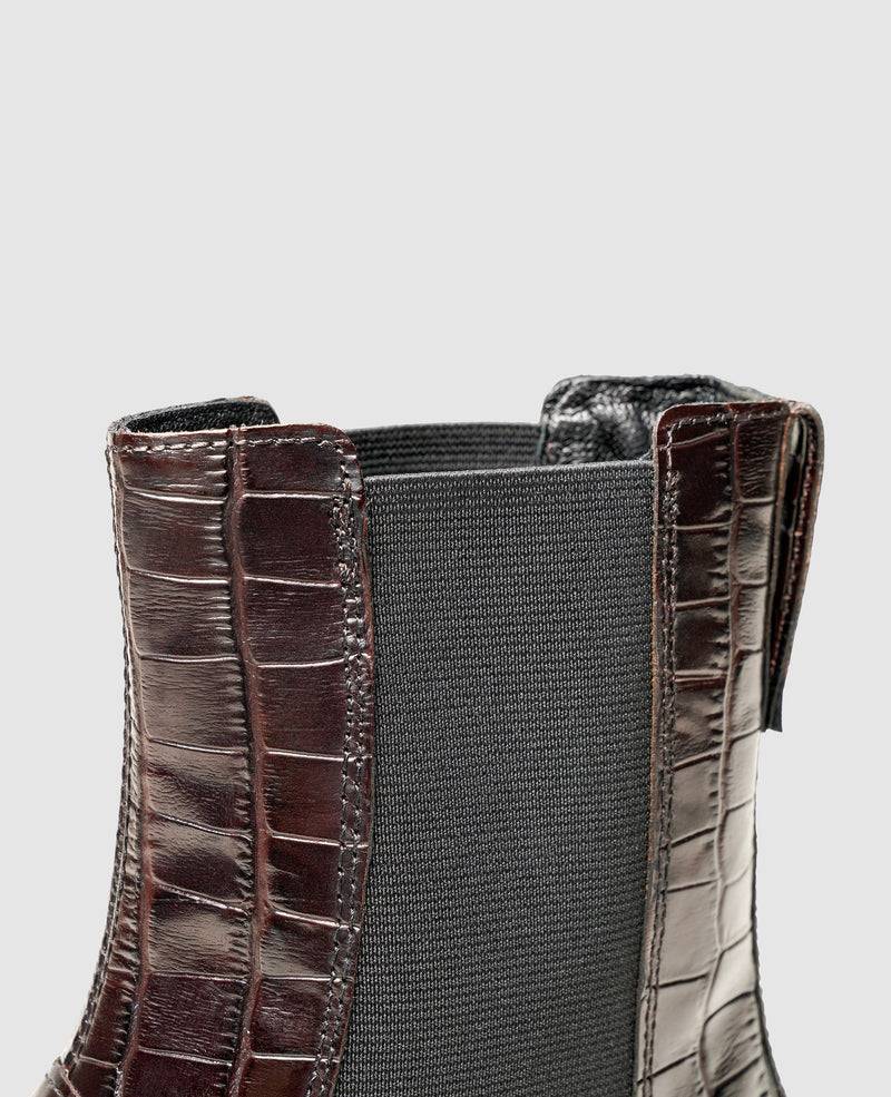 Shoepassion Femininer Chelsea Boot aus geprägtem Rindsleder Vagabond Shoepassion Hotsell
