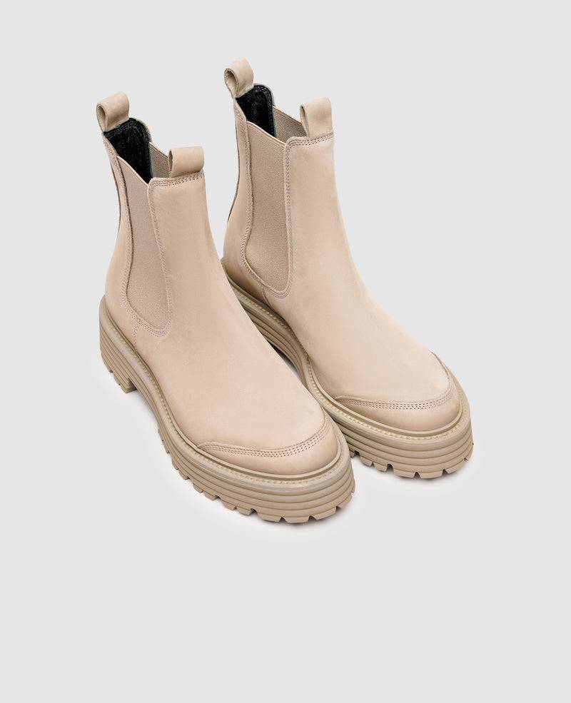 Shoepassion Stylische Chelsea Boots für Damen aus Nubuk Kennel & Schmenger Shoepassion Saisonschlussverkauf