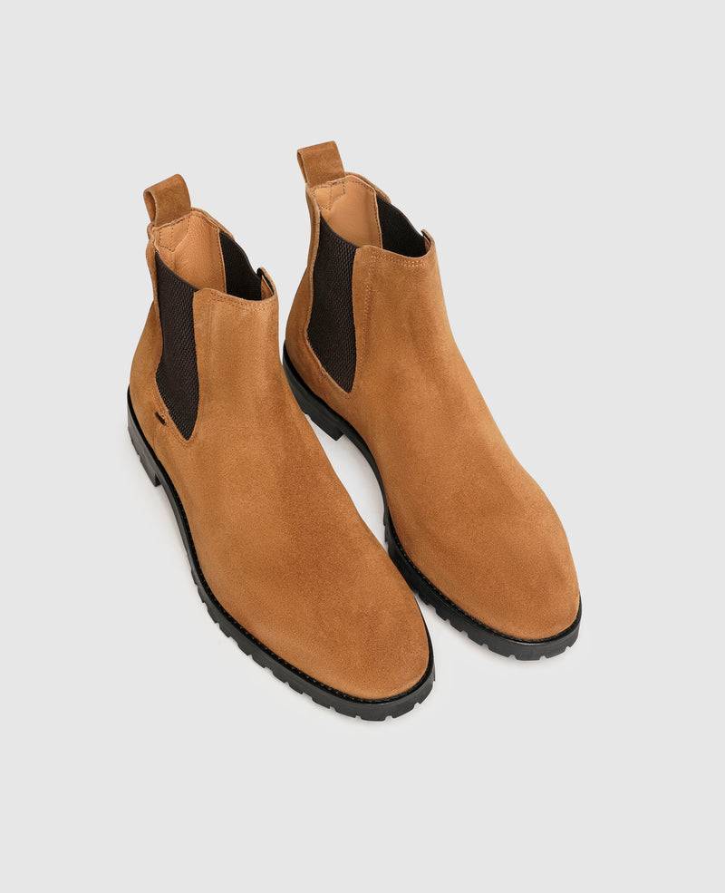 Shoepassion Chelsea Boots aus Velours für Herren Henry Stevens Shoepassion Heißer Verkauf