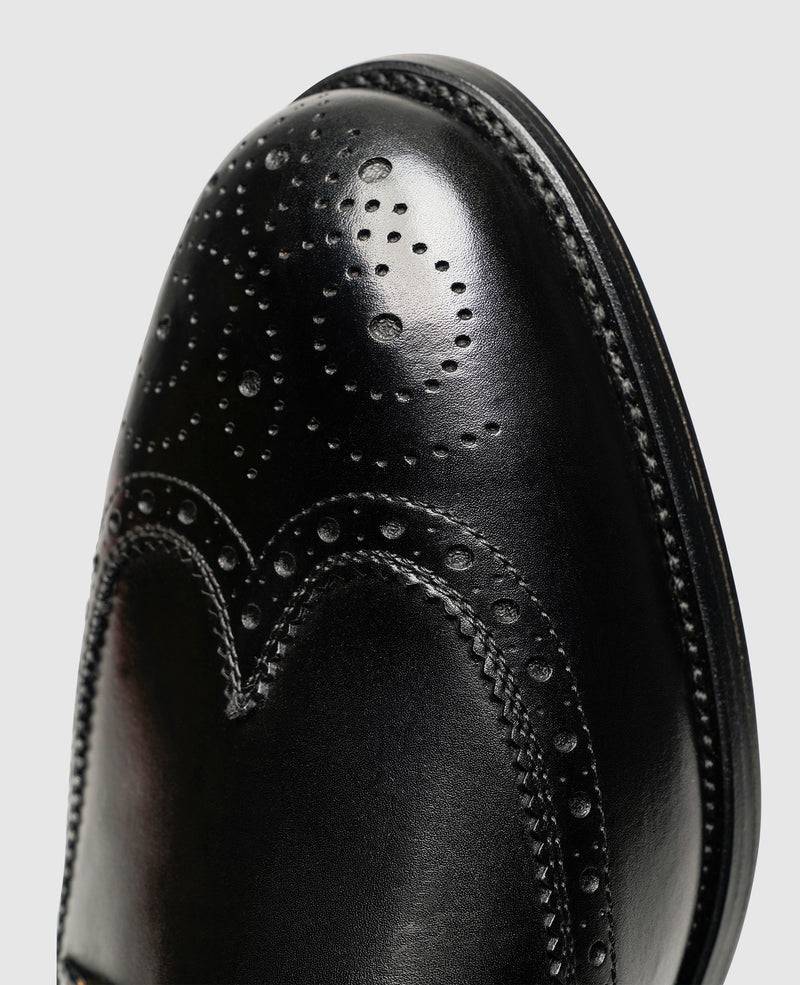 Shoepassion Breiter Full-Brogue Derby Herrenschuh Henry Stevens Shoepassion Top Angebot