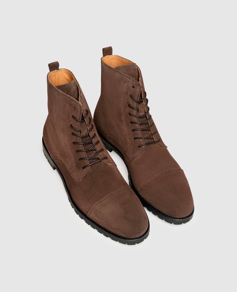 Shoepassion Robuste Boots aus feinem Velours für Herren Henry Stevens Shoepassion Blitzangebot